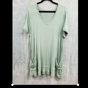 LOGO Green Tuni with Ruffles